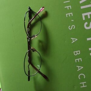 Ninewest vintage designer purple prescription glasses